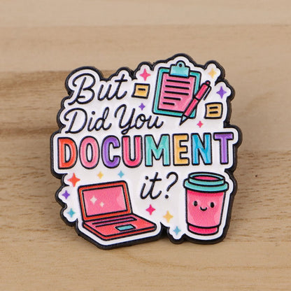 MEMENTO MORI Lapel Pins for Backpack Enamel Pin Cool Men Women Brooch for Clothes Briefcase Badges Jewelry Accessories