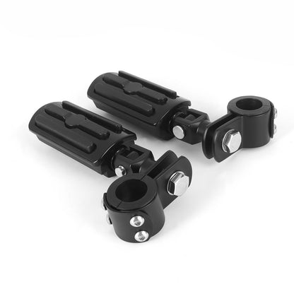 1 1/4" 32mm Motorcycle Foot Rest Highway Engine Guard Foot Pegs Mount Footrest For Harley Touring Honda Kawasaki Suzuki Yamaha