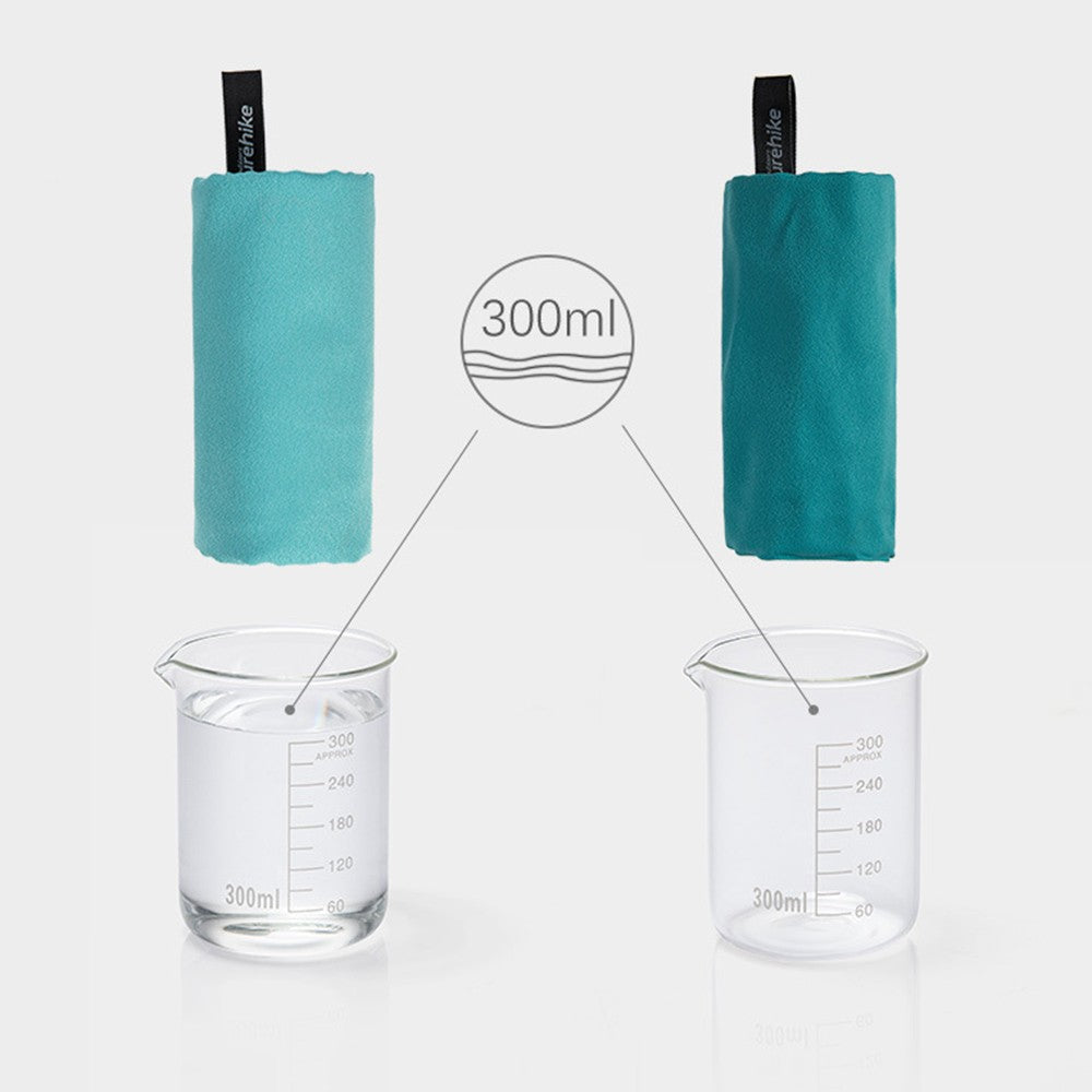 Naturehike Quick Drying Absorbent Bath Towel, Backpacking Hiking, Swimming Towel Compact Travel, Breathable Beach Gym Yoga Towel