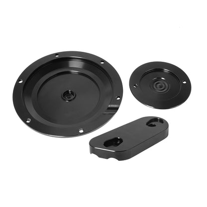 Tampa de Inspeção de Embreagem de Temporizador de Derby de 6 Furos para Motocicleta Harley Sportster Iron XL883 XL1200 Seventy Two