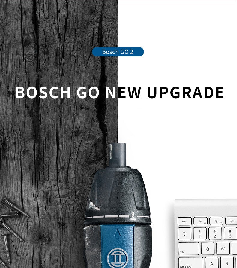 Parafusadeira elétrica sem fio Bosch Go Original 3.6V Recarregável Parafusadeira automática Furadeira Bosch Go 2 Ferramenta elétrica de lote