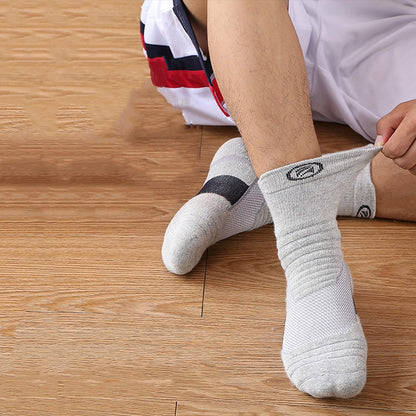 1/3pairs/Lot Men's Socks Compression Stockings Breathable Basketball Sports Cycling running Towel Socks High Elastic Tube Socks