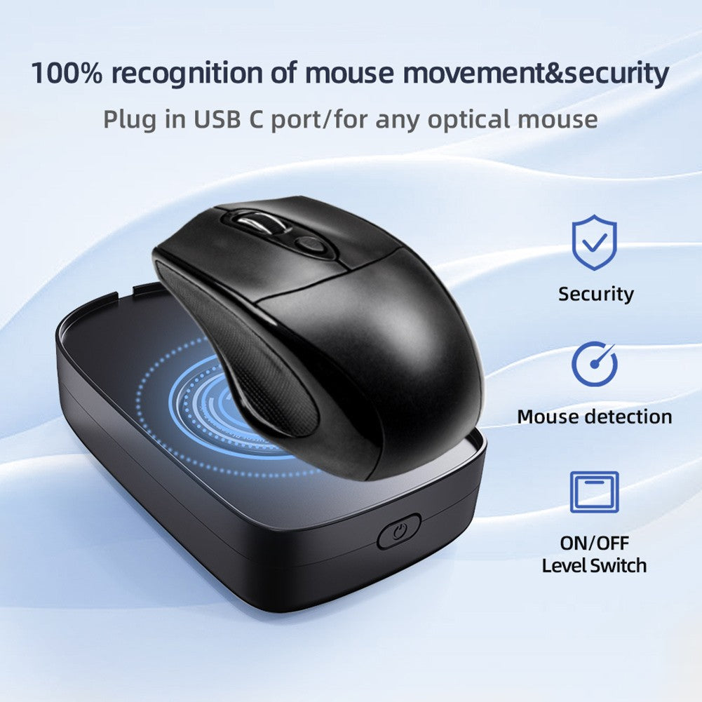 H26 Mouse Jiggler Undetectable Auto Mouse Movement Simulator Keeping PC Active Silent Mouse Mover For Wins/Linux/Android/Mac OS