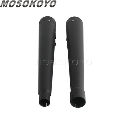 Motorcycle Tappered Slip-On Exhaust Pipe For Harley Touring Street Road Electra Glide Road King FLHR FLHX FLTRX FLHTK 2017-2023