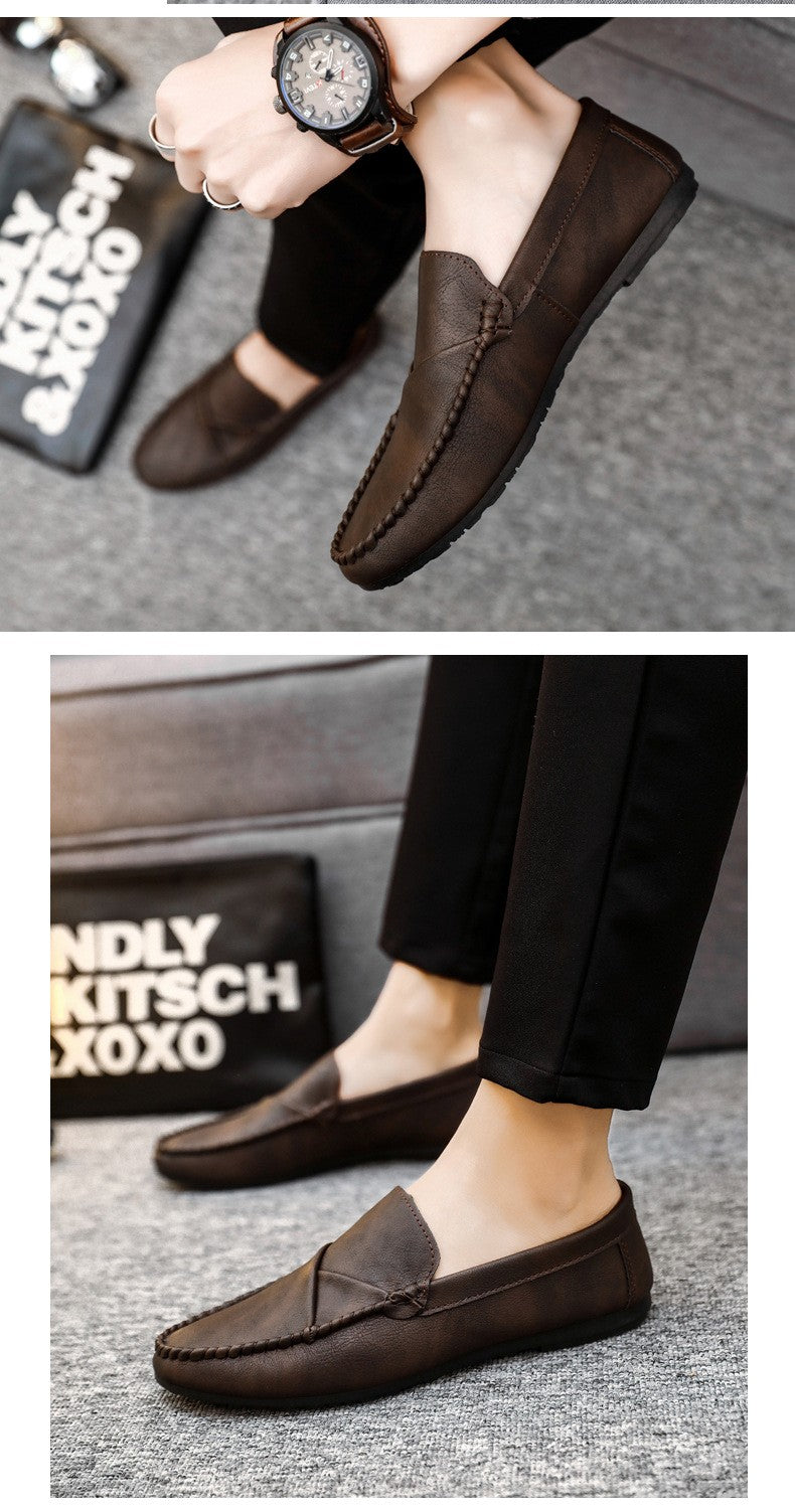 Men Shoes Loafers Casual Shoes Handmade Moccasins Men Comfortable Driving Shoes Sneakers Male Designer Design Footwear 2023