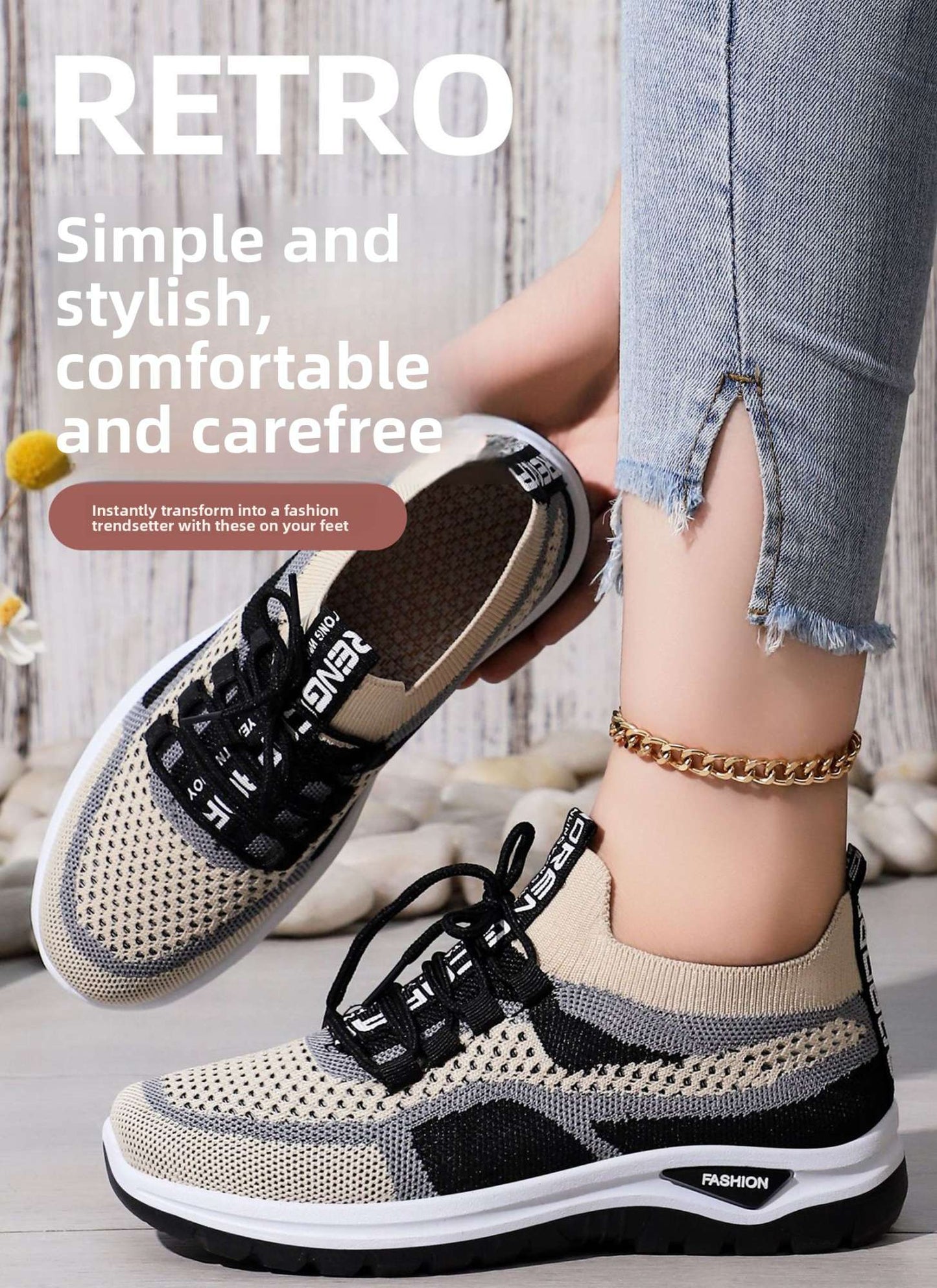 Women Sneakers 2025 New Spring Autumn Brand Luxury Vulcanize Shoes Casual Footwear Zapatillas Mujer Light Flat Breathable Shoes