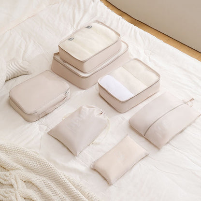 7/8/9-piece Set Travel Storage Bags,Digital Toiletries Shoes Clothes Organizer bag Suitcase Clothes Tidy Pouch,Packing Cubes Set
