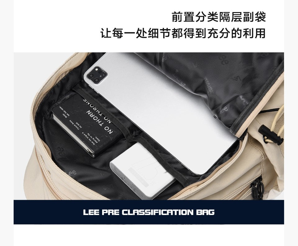 LEE Ouitdoor Mochila de Viagem Grande Capacidade para Escalada Masculina Feminina Leve Impermeável para Caminhada Mochila Escolar Universitária para Laptop