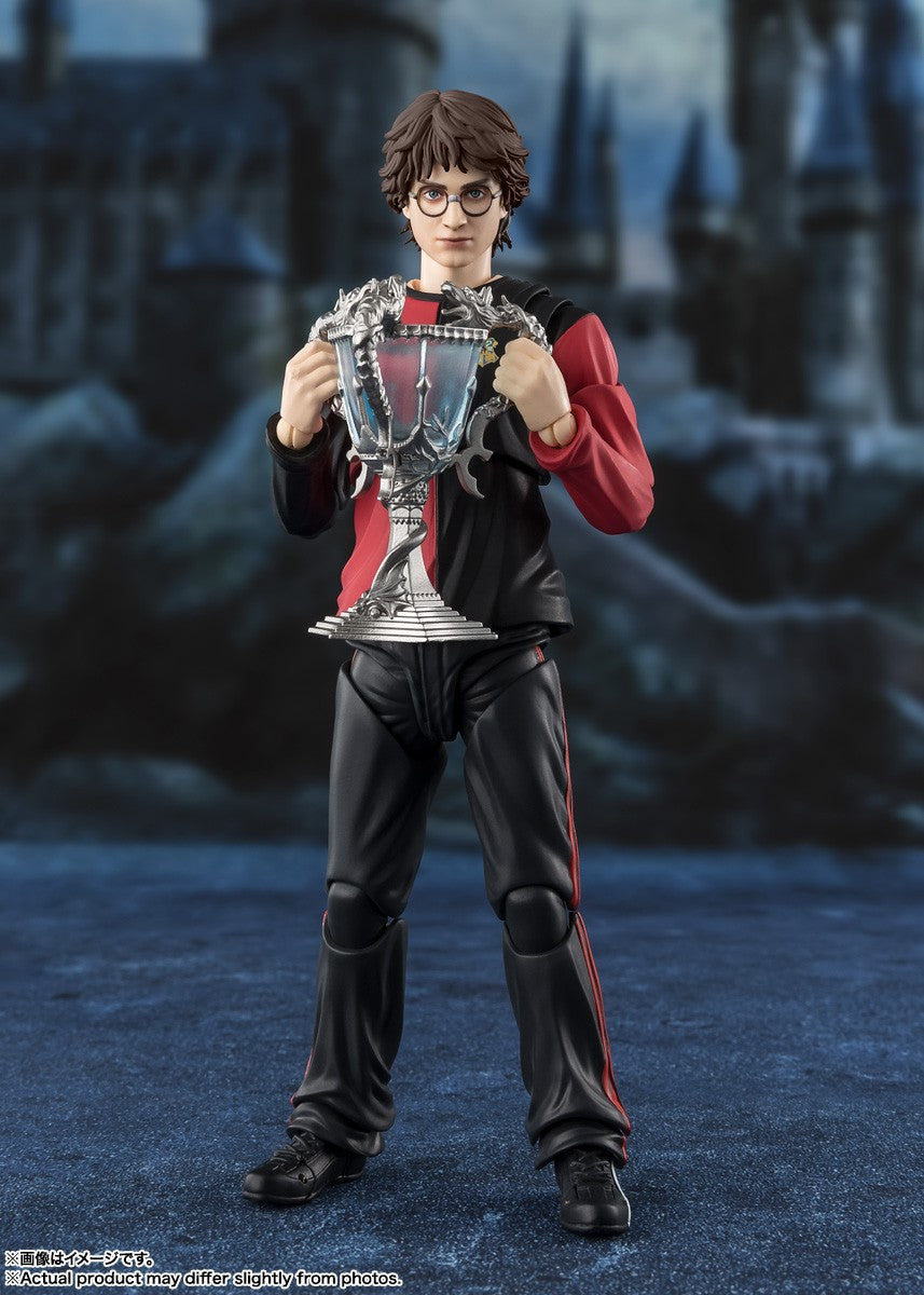 Original Bandai S.H.Figuarts SHF Harry Potter SHF Lord Voldemort Harry Potter e o Cálice de Fogo Boneco de Ação Brinquedos Presentes Co