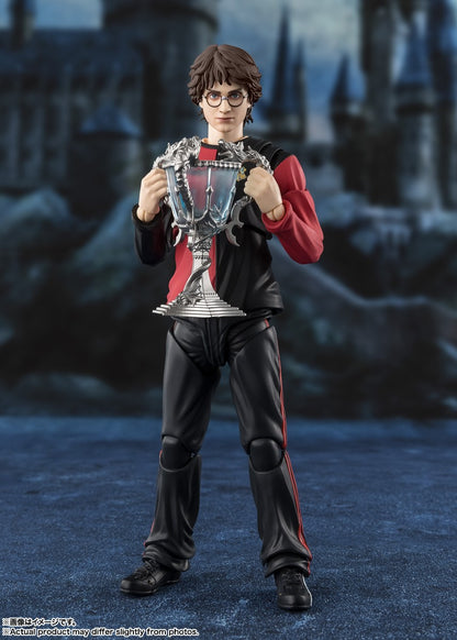 Original Bandai S.H.Figuarts SHF Harry Potter SHF Lord Voldemort Harry Potter e o Cálice de Fogo Boneco de Ação Brinquedos Presentes Co