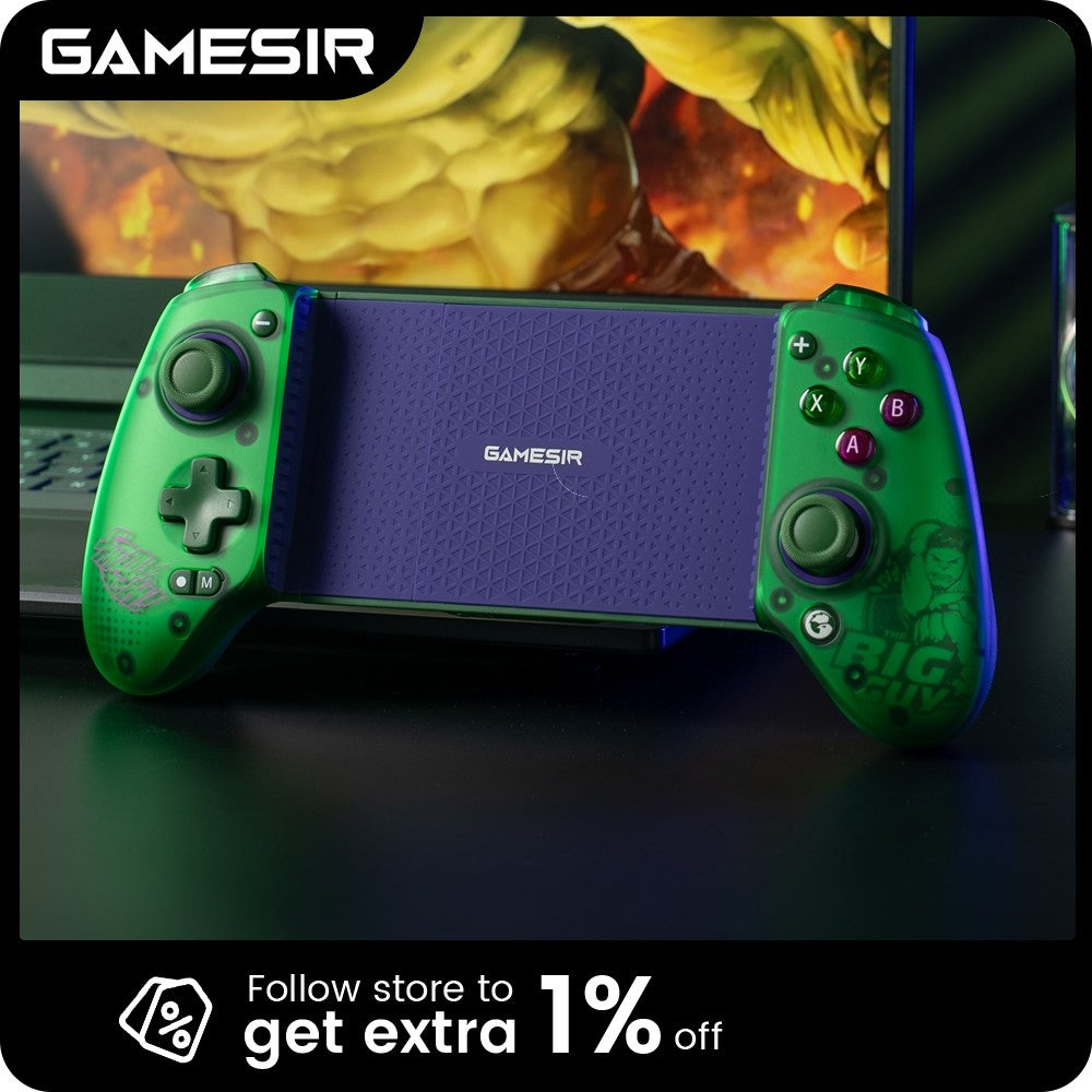 GameSir G8+ Bluetooth Gamepad with Hall Effect, Gaming Controller for Nintendo Switch 2, Mobile Phone, Tablets and PC