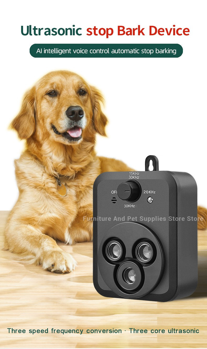 Dispositivos Anti Latido Dispositivos de Controle Automático de Latidos com 3 Modos Ultrassônicos para Cães Dispositivos para Parar Latidos de Cães