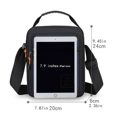 Men's Retro Shoulder Bag - Multi compartment Fashion Crossbody Bag, Perfect for Office or Leisure Use, Gift for Husband or Boyfr