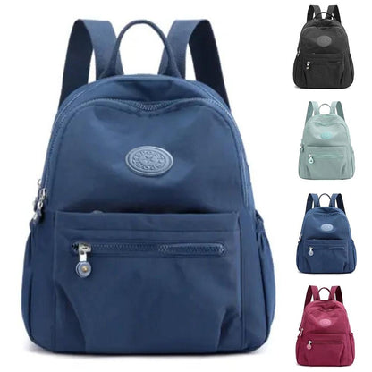 Bolsa de Ombro Casual Grande Capacidade Mochila Estudantil Impermeável Leve Mini Mochila Pequena Resistente ao Desgaste Viagem