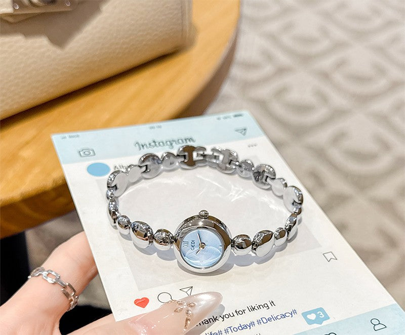 GEDI Bracelet Watch Woman Fashion Casual Simple Quartz Ladies Watches Luxury Vintage Niche Women's Wristwatches Gifts