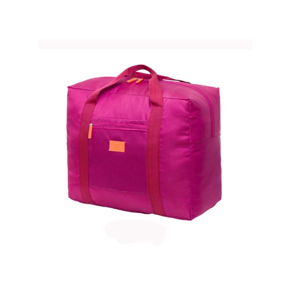 Portable Nylon Travel Luggage Bag Lightweight Large Capacity Fitness Handbag Folding Hand Grip Clothes Storage Bag