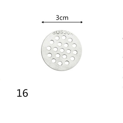 304 stainless Hair Filter Floor drain pad Tool Bathroom Accessories Shower Drain Cover  Drains Cover Sink Strainer