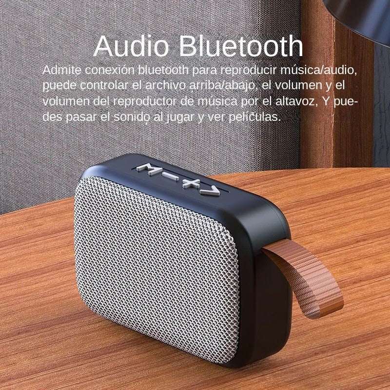 Mini Caixa de Som Bluetooth Subwoofer Portátil Sem Fio Bluetooth Soundbar Bateria de 500mAh Caixas de Som Esportivas para Área Externa Interna Soundbar HIFI