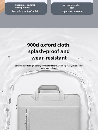 Business Laptop Bag Case Shoulder Tote Bag Notebook Bag Briefcase For 13 15 17 Inch Macbook Air Pro HP Huawei Asus Dell handbag