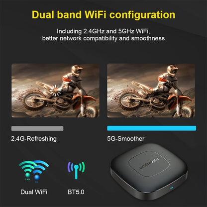 Smart TV Box 8GB 128GB Android 14 ATV Allwinner H313 Google Assistente Vídeo 8K 4k HDR10 Media Player T1 Box de TV Super Rápido