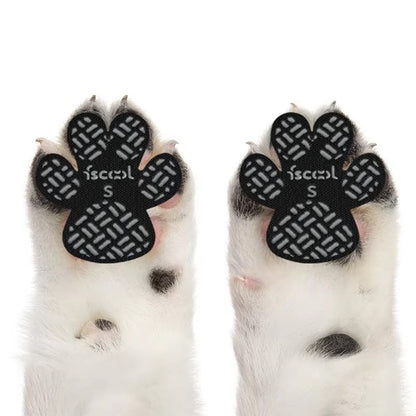 4-Pack Almofadas Antiderrapantes para Patas de Cães, Adesivos de Proteção para Patas de Cães com Adesivo Mais Forte para Chão Duro ou Lesões
