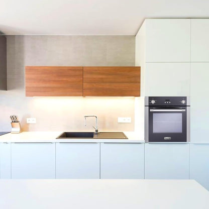 Magic Chef 24-Inch Built-In Electric Single Wall Oven, Stainless Steel, 2.2 Cu. Ft. - Kitchen Appliance with Programmable