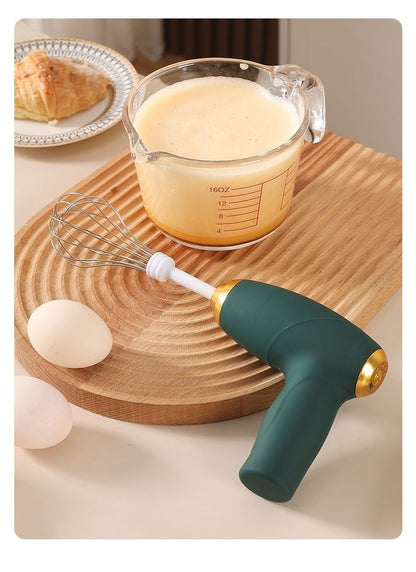 Mini liquidificador portátil USB, batedor de ovos, cafeteira portátil, cremeira, espumador de leite, mixer de alimentos recarregável de 3 velocidades para cozinha