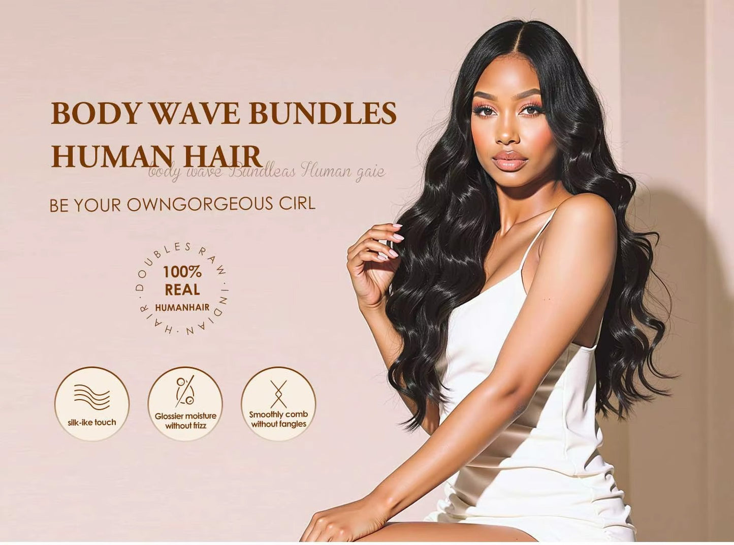 16A 30 40 Polegadas Cabelo Humano Body Wave Bundles Cabelo Humano Virgem Não Processado 100% Extensões de Cabelo Humano Cru Brasileiro