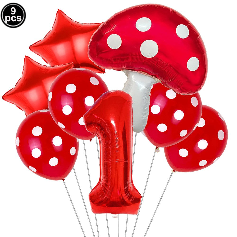 Cartoon Animal Standing Squirrel Balloon Pinecone Shaped Aluminum Film Balloon Forest Theme Baby Shower Birthday Party Decor