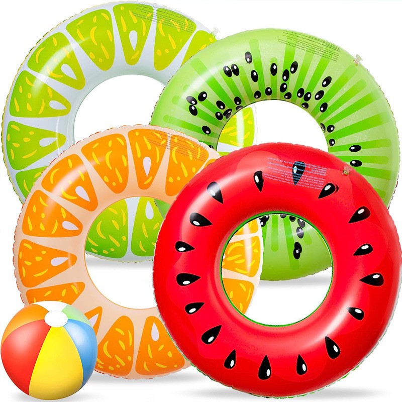 Hawaiian Fruit Balloons Tropical Luau Pineapple Strawberry Avocado Foil Balloon Summer Birthday Pool Party Decor Beach Supplies