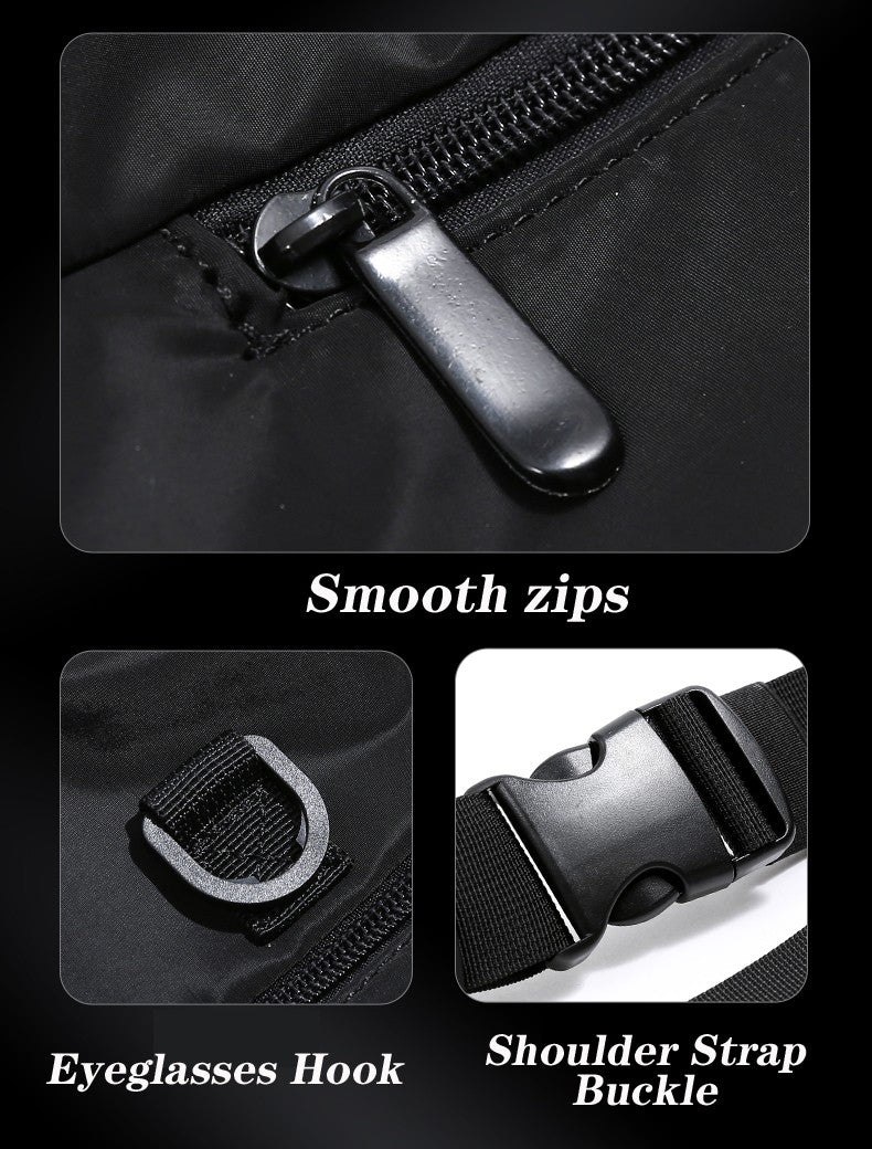 MOYYI INS Korean Style Men Messenger Bags Women Travel Casual Large Hobo Bag Waterproof Nylon Laptop Crossbody Shoulder Bag