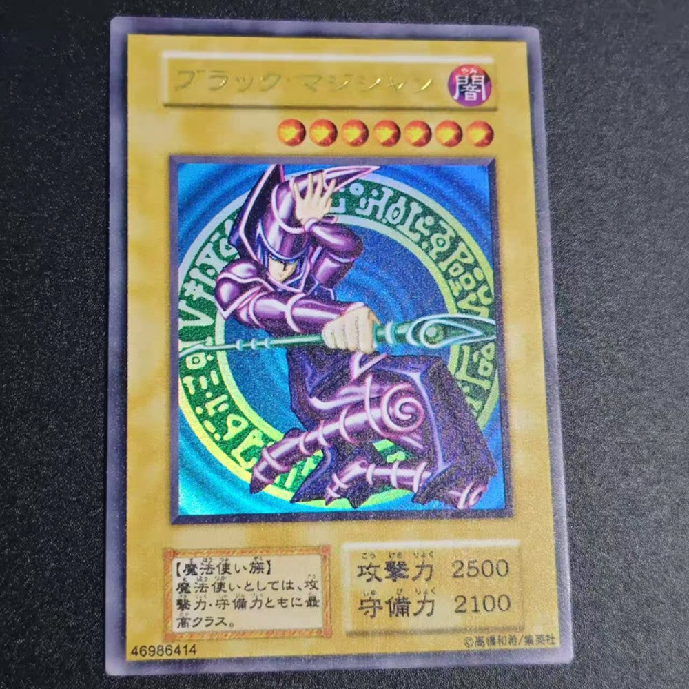 Cartas Colecionáveis Yu-Gi-Oh! de Alta Qualidade DIY, Olhos Vermelhos, Alma, Cartão Único Feito em Casa, Clássico, Presente