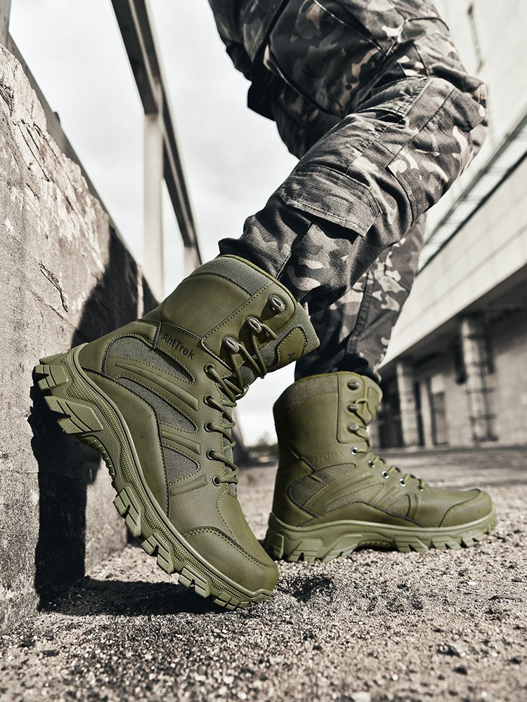 Botas de Caminhada Masculinas de Cano Alto, Casuais, Confortáveis e Quentes