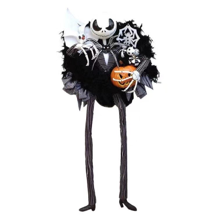 90cm Disney The Nightmare Before Christmas Model Dolls Figurines Pumpkin King Jack Skellington Ornaments Halloween Easter Toy
