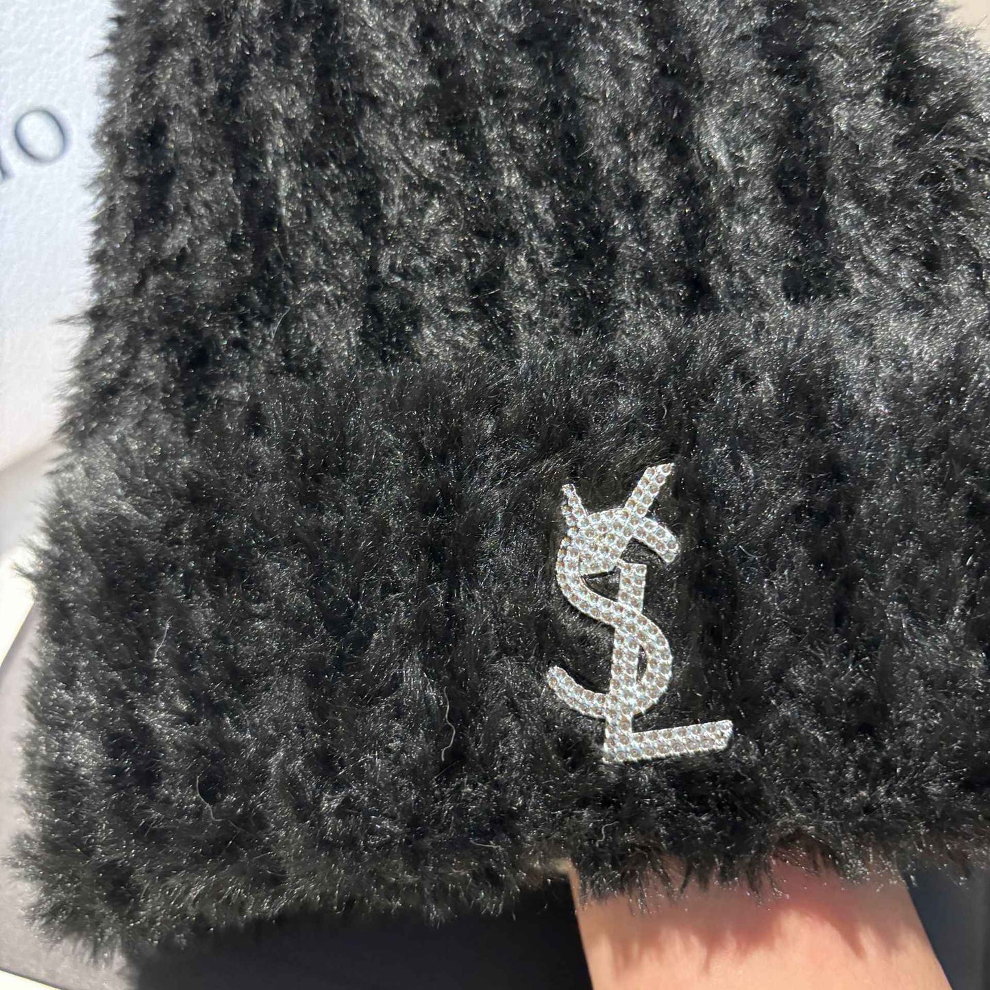 Soft Warm Slouchy Beanie for Women Outdoor Winter Hat with Ear Flaps Fashion Stretchable Skull Cap Face Slimming