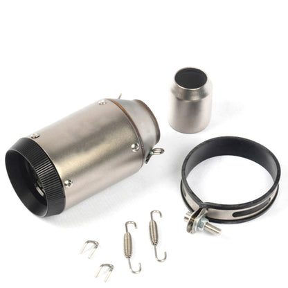 Universal Motorcycle Exhaust CNC Carbon Fiber Escape Muffler For Kawasaki Z900 FZ6 RC390 S1000XR