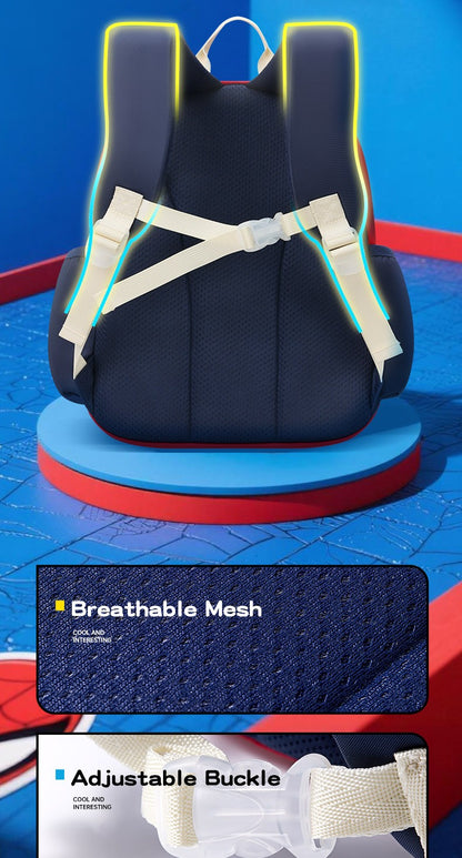 Mochila Escolar Infantil Disney Mochila Leve para Berçário Bolsa de Viagem e Lazer Mochila Unissex para Crianças