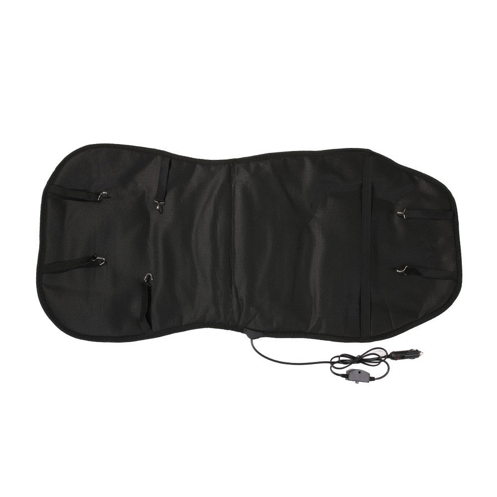 Almofada de Aquecimento de Assento de Carro 12V para Dias Frios de Inverno, Almofada Universal para Assentos Aquecidos, Capa Elétrica Aquecida para Assento de Carro
