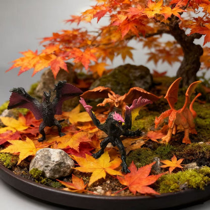 Figuras de ação de dinossauros jurássicos simulados. Parque de dinossauros. Pterodáctilo, Anquilossauro, Diplodoco. Decorações de modelos. Brinquedos. Criança