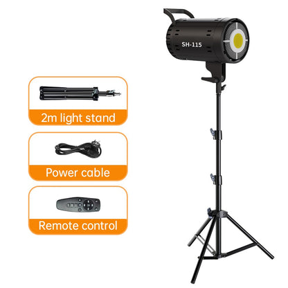 Lâmpada LED de vídeo de 135W para fotografia 8300 CY, luz diurna balanceada, para retrato, flash de estúdio, acessórios para YouTube, presente para live