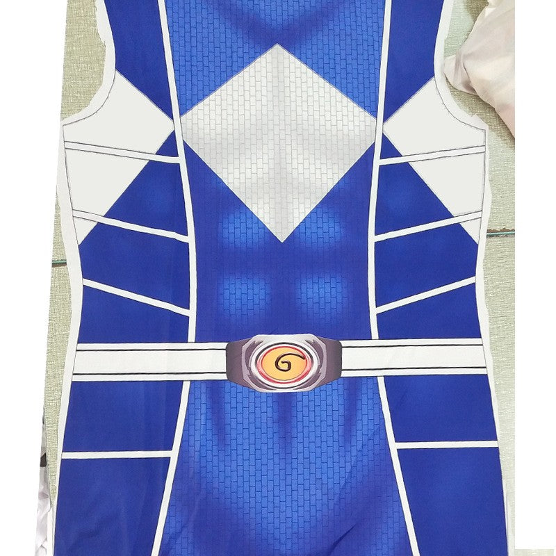 Power Samurai Sentai Shinkenger Rangers Costume Adult KidsSuperhero Cosplay Halloween Birthday Party Zentai Suit Jumpsuit