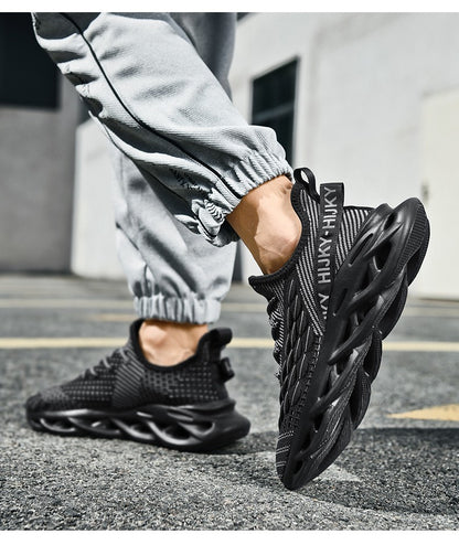 Tênis Masculino Casual Masculino Tênis Masculino de Luxo Tênis Masculino de Corrida Respirável Sapatos da moda Loafers Tênis de corrida para homens