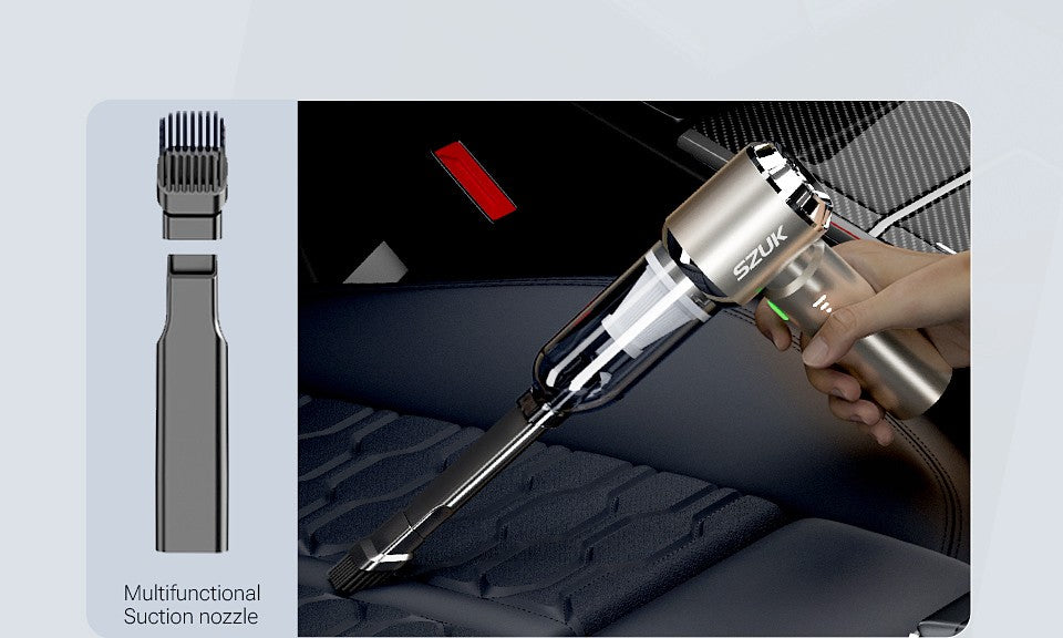 SZUK Mini Aspirador de Carro Novo 985000Pa Aspirador de Pó Sem Fio Potente Sucção Portátil para Carro