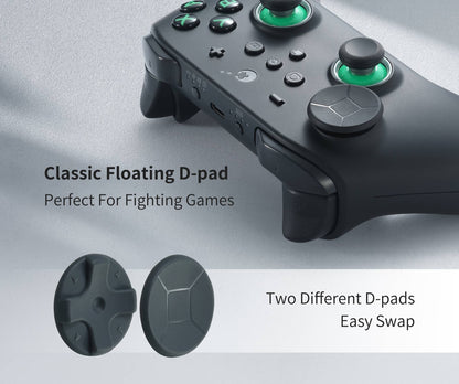 GuliKit Gamepad TT Max/Pro Wireless Controller with TMR Joysticks & Triggers Gamepad for Windows /Nintendo Switch Android iOS