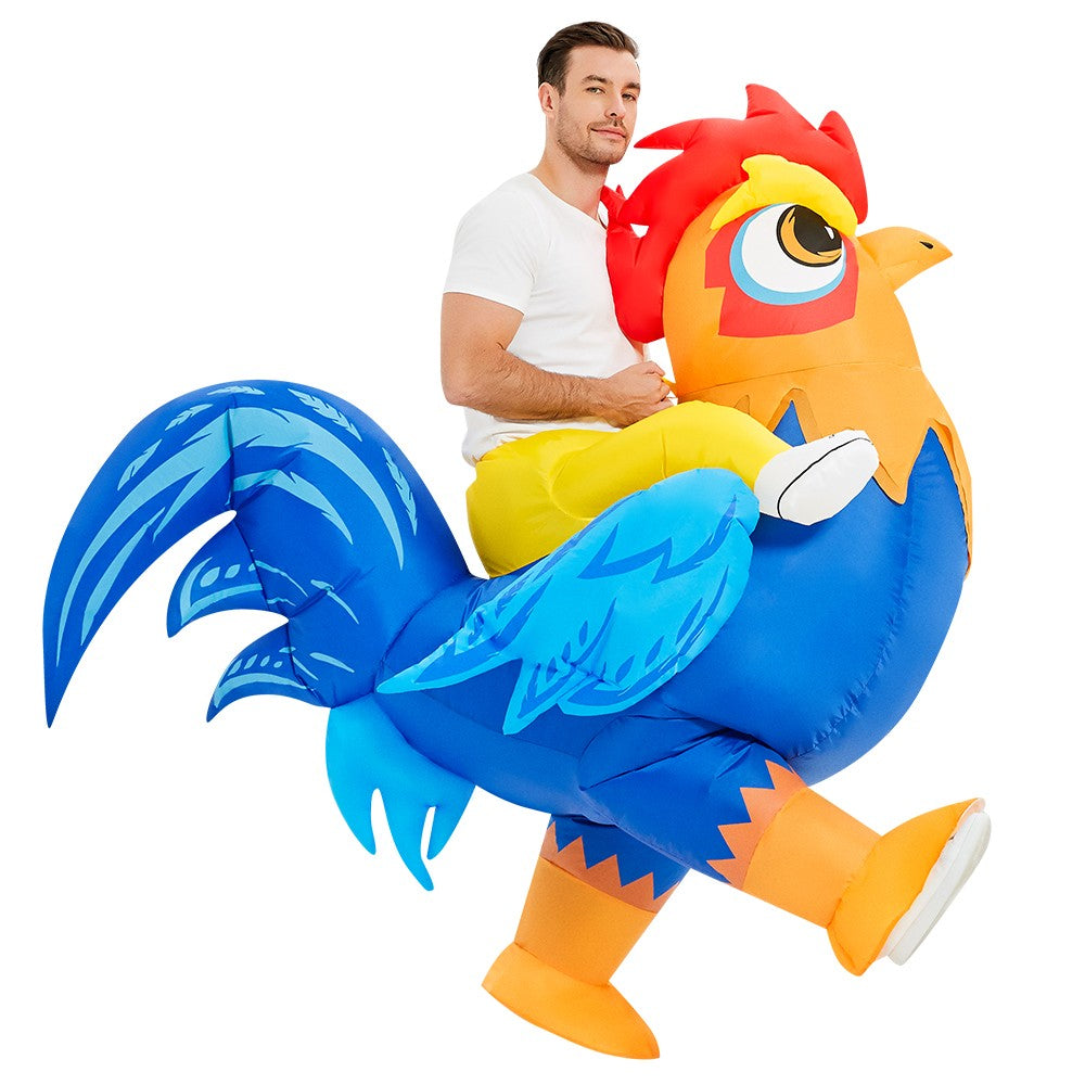 HOT Anime Dinosaur Inflatable Costume Party Mascot Costumes Suit Disfraz Cosplay Halloween Costumes For Adult Kids Dress