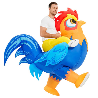 HOT Anime Dinosaur Inflatable Costume Party Mascot Costumes Suit Disfraz Cosplay Halloween Costumes For Adult Kids Dress