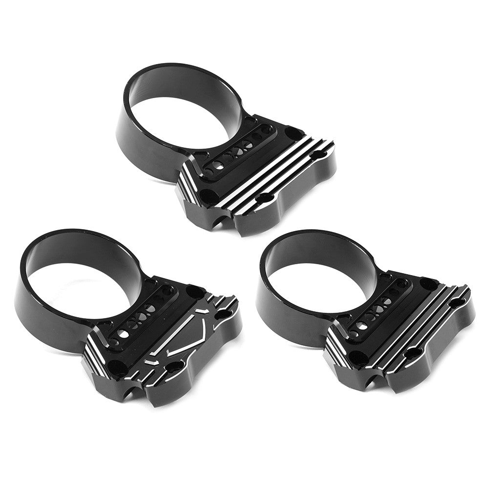 Suporte de Instrumentos de Alumínio CNC Preto para Motocicletas Harley Sportster Iron XL883 Custom Low 1200 48 72