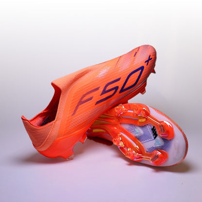 Pro Without-Lace Mens Soccer Shoes SLIP-ON Non-Slip Turf Soccer Cleats for Youth TF/FG Training Football Boots Chuteira Campo