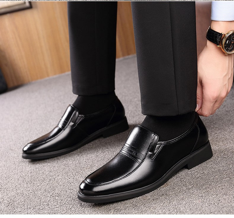 Mens 6CM Height Increase Dress Shoes Fashion Pointed Toe Business Casual Elevator Shoes Leather Oxfords Shoes Zapatos De Hombre
