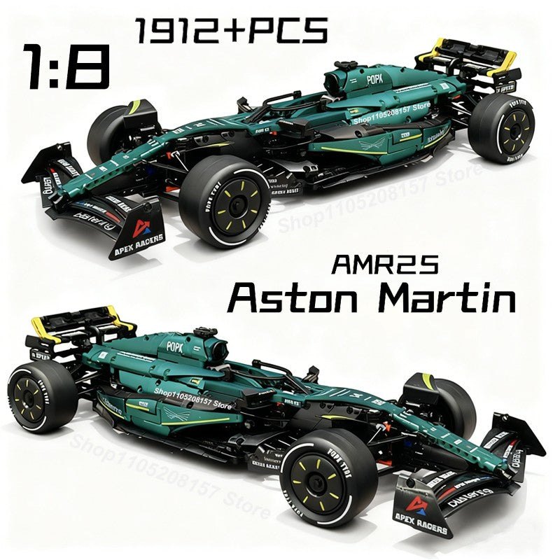 NEW Technical Classic Performance 1912Pcs Aston Martin Sports Car Building Blocks MOC DIY Assembly Model Set Boys Toy Decor Gift